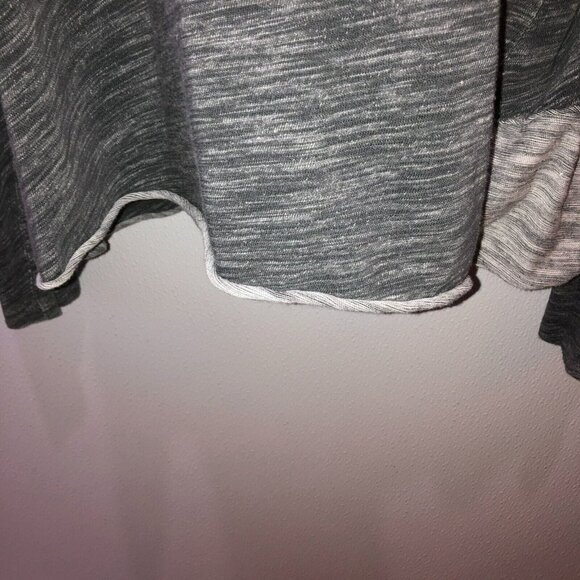 Free People FP Beach Gray Cocoon Cowl Neck Pullover Sweater Body Shirt Top - Picture 5 of 9